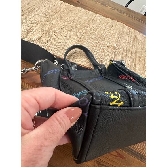 Marc Jacobs x New York Magazine The Mini Tag Leather Tote + Logo Shoulder Strap - Picture 13 of 16